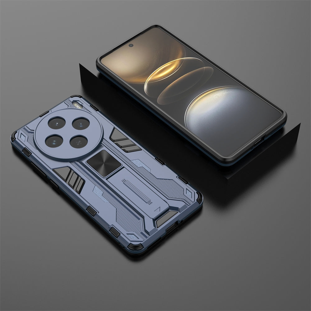For-vivo-X100s-Supersonic-Armor-PC-Hybrid-TPU-Phone-Case(Blue)