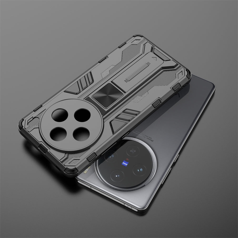 For-vivo-X100s-Supersonic-Armor-PC-Hybrid-TPU-Phone-Case(Blue)