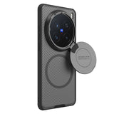For-vivo-X200-Pro-NILLKIN-CamShield-Prop-MagSafe-Magnetic-Translucent-PC-Phone-Case(Black)