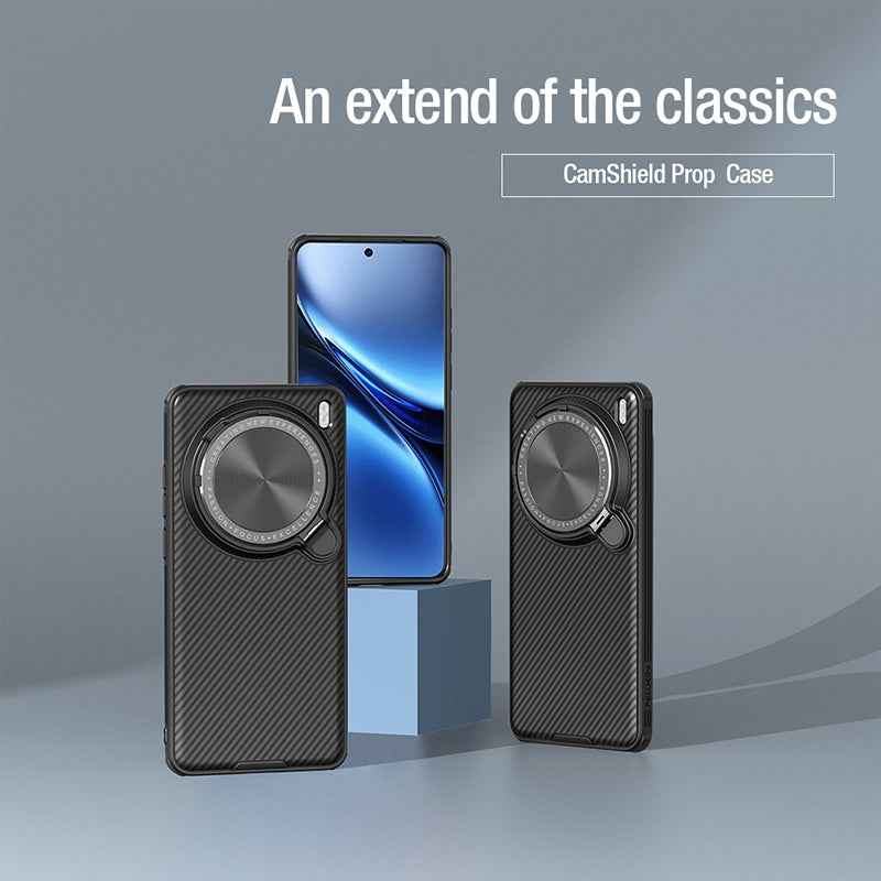 For-vivo-X200-Pro-NILLKIN-CamShield-Prop-MagSafe-Magnetic-PC-Phone-Case(Black)