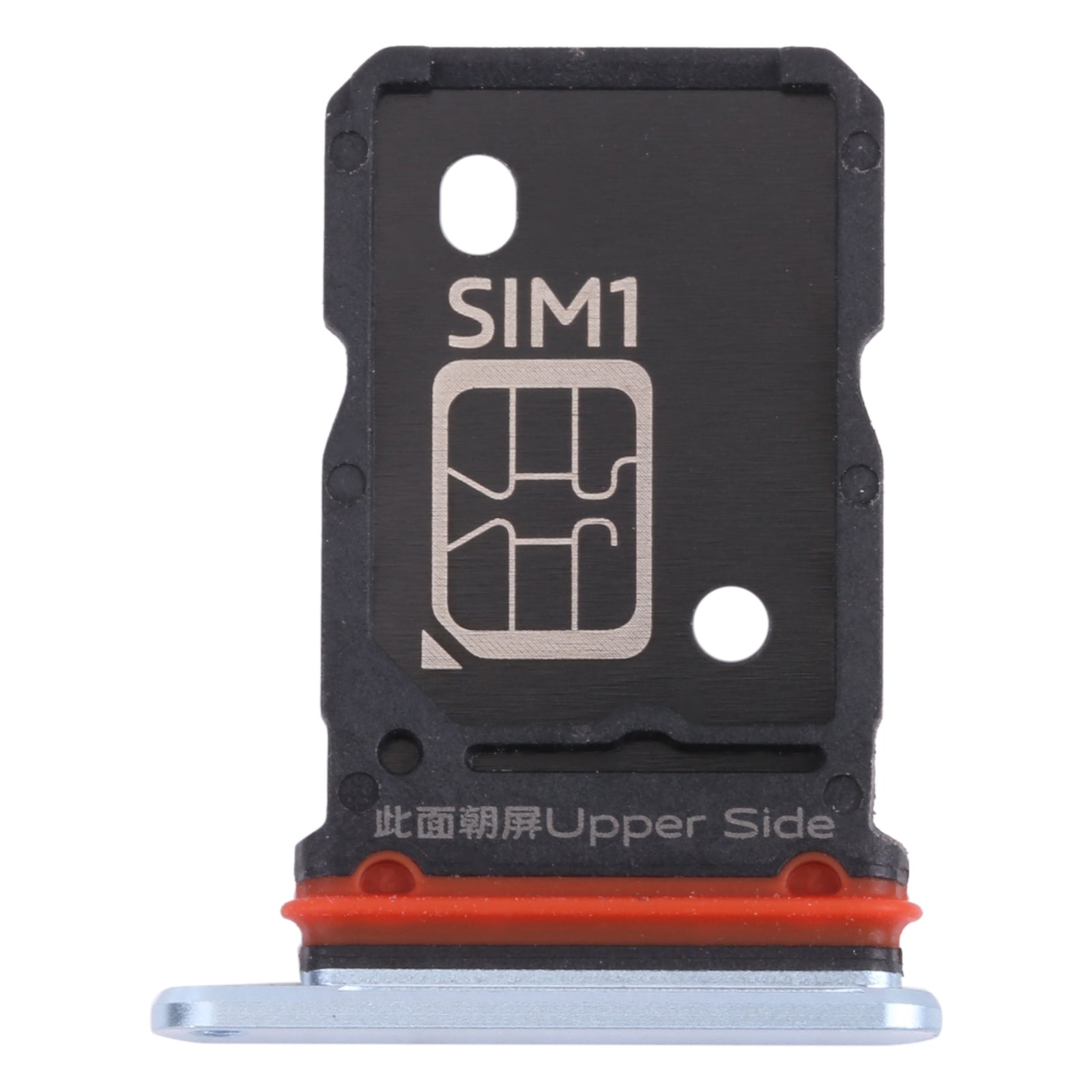 For-vivo-X60-Pro-/-X60-V2045-V2046-SIM-Card-Tray-+-SIM-Card-Tray-(Blue)