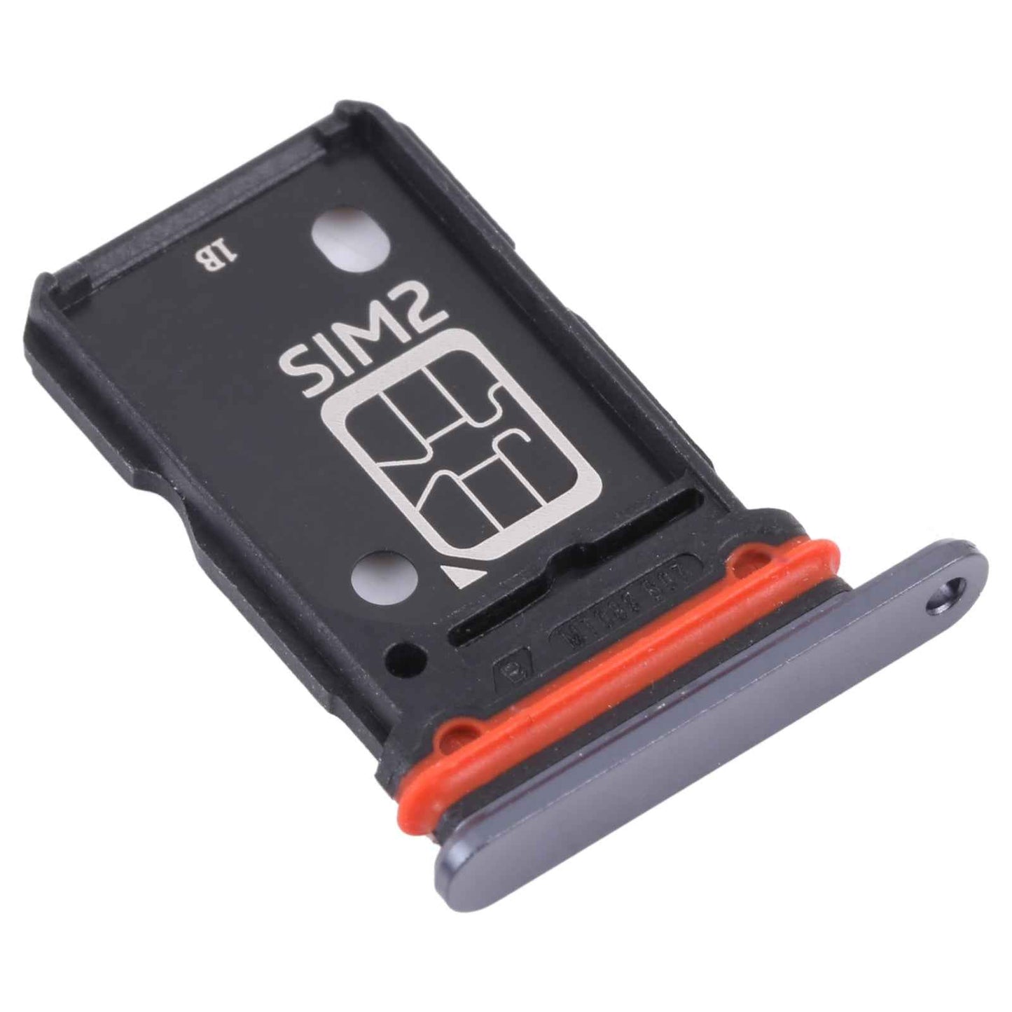 For-vivo-X60-Pro-/-X60-V2045-V2046-SIM-Card-Tray-+-SIM-Card-Tray-(Black)