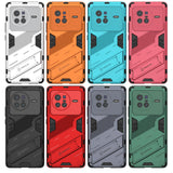 For-vivo-X80-Punk-Armor-PC-+-TPU-Phone-Case-with-Holder(White)