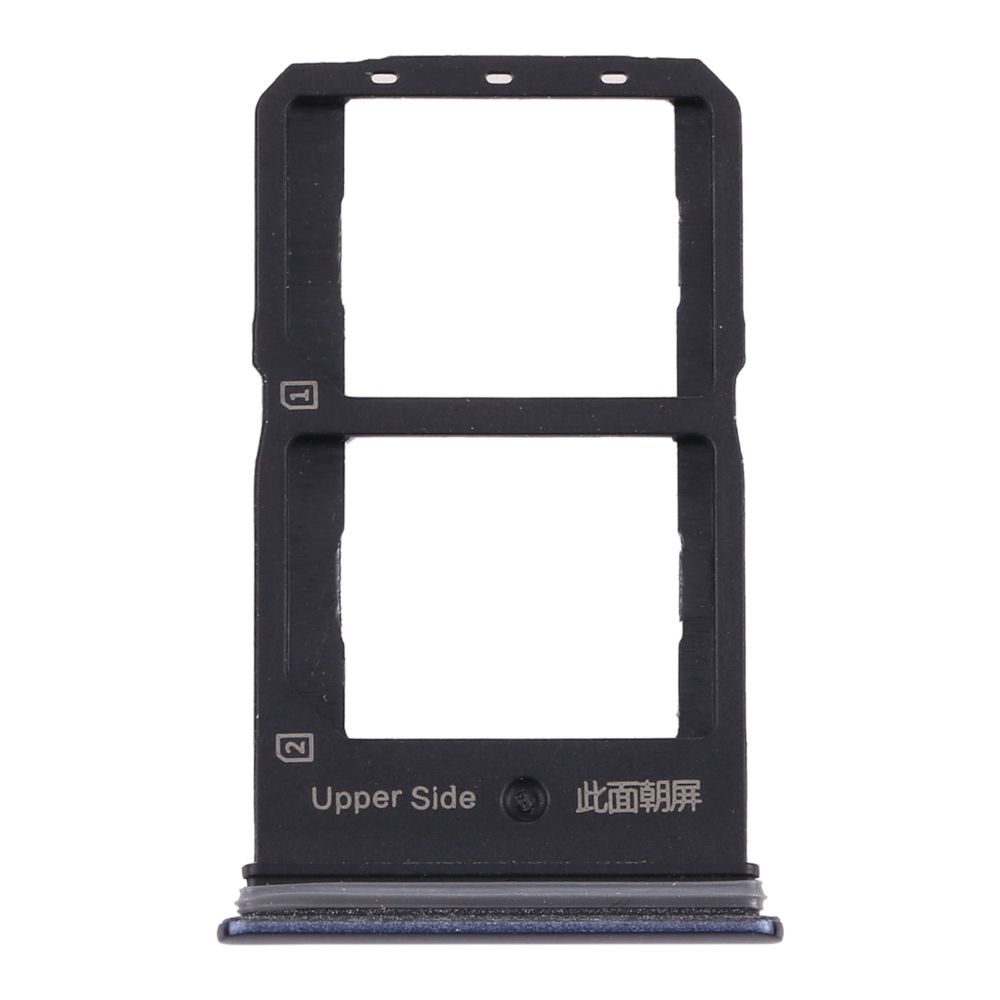 For-Vivo-Y70s-V2002A-SIM-Card-Tray-+-SIM-Card-Tray-(Black)