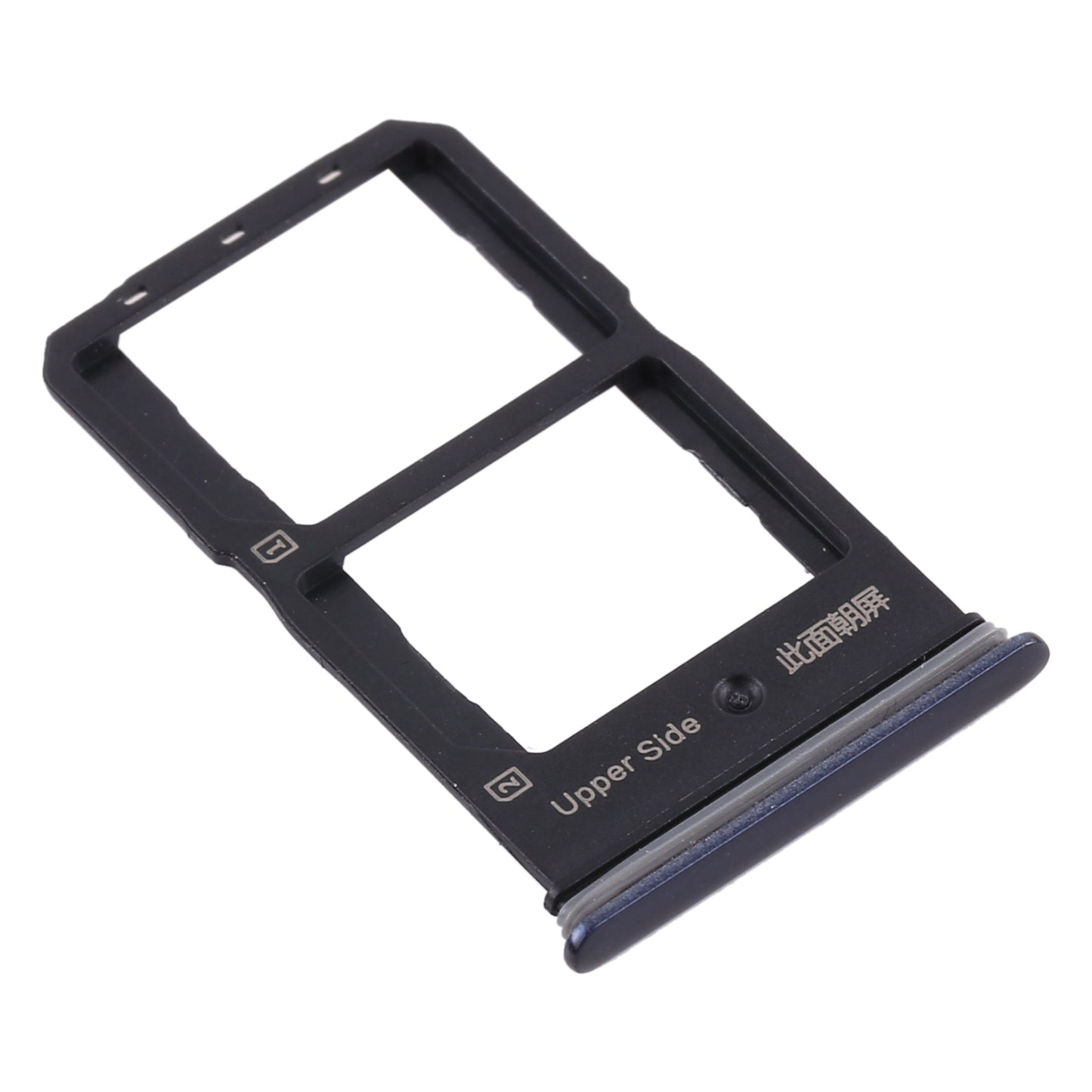 For-Vivo-Y70s-V2002A-SIM-Card-Tray-+-SIM-Card-Tray-(Black)