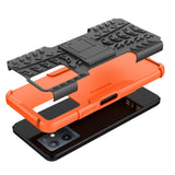For-vivo-Y75-/-Y55-/-T1-5G-Tire-Texture-TPU-+-PC-Phone-Case-with-Holder(Orange)