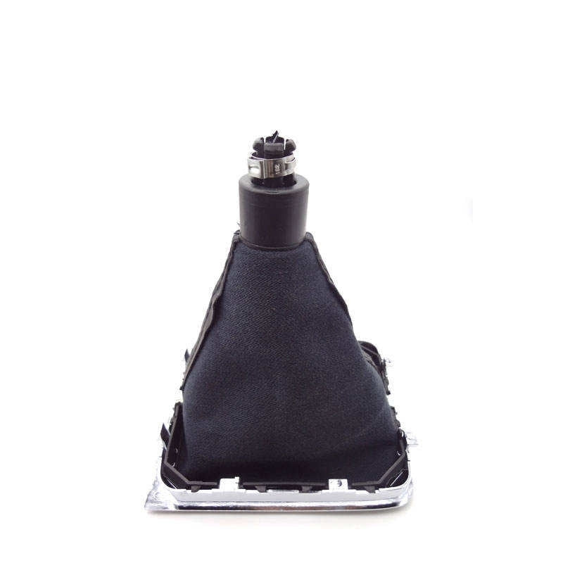 For-Volkswagen-Passat-B6-2005-2011-Car-Gear-Lever-Hand-Ball-Leather-Gear-Shift-Knob-with-Chrome-Frame,-Style:5-Speed