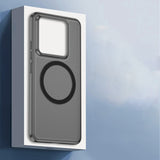 For-Xiaomi-14-MagSafe-Frosted-PP-Shockproof-Phone-Case(Grey)