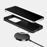 For-Xiaomi-15-ABEEL-6D-Micro-Relief-MagSafe-Magnetic-Phone-Case(Carbon-Fiber-Black)