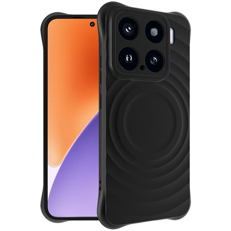 For-Xiaomi-15-IMAK-UC-6-Series-Manbo-Frosting-Soft-Phone-Case(Black)
