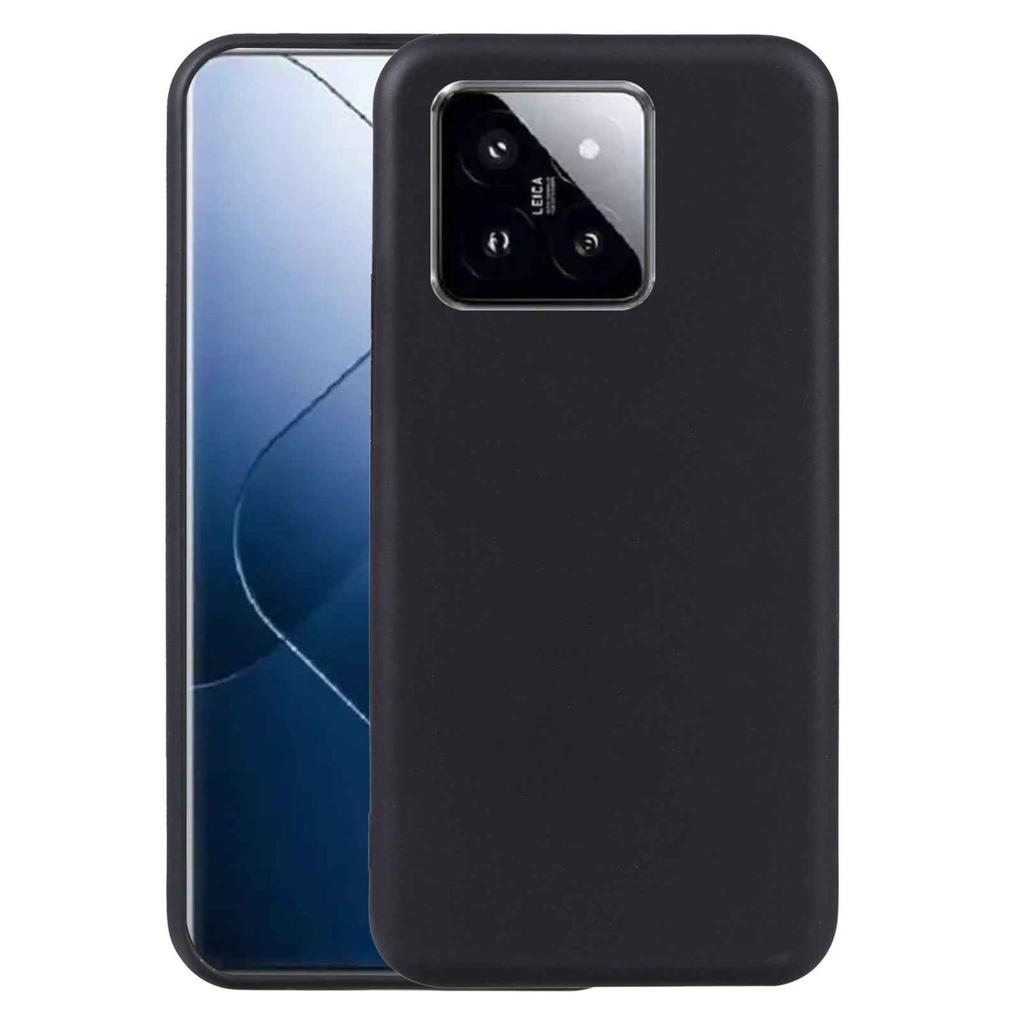 For-Xiaomi-15-Pro-TPU-Phone-Case(Black)