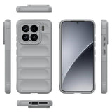 For-Xiaomi-15-5G-Magic-Shield-TPU-+-Flannel-Phone-Case(Grey)