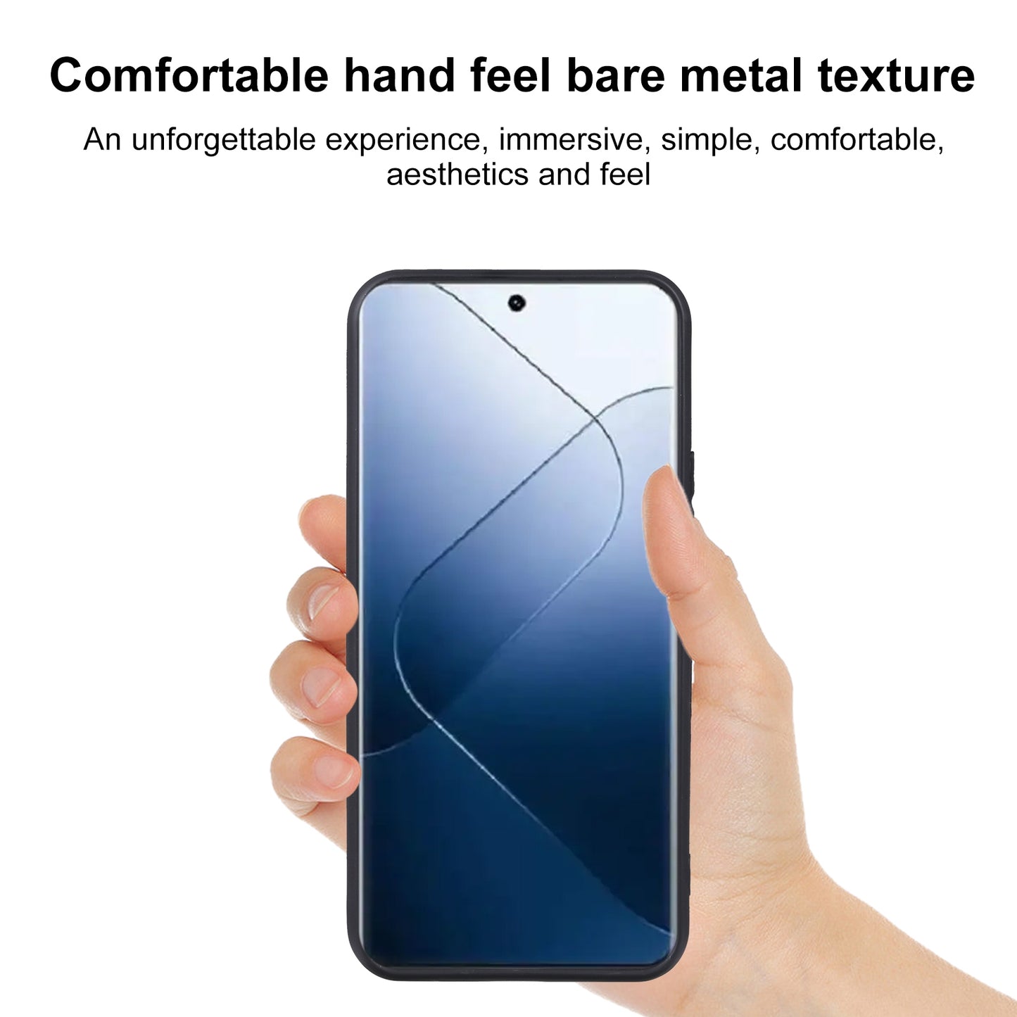 For-Xiaomi-15-Pro-TPU-Phone-Case(Black)