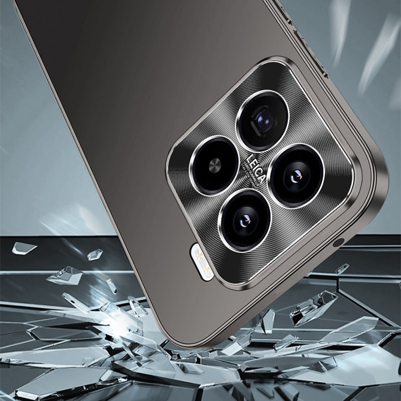 For-Xiaomi-15-Streamer-Series-Micro-Frosted-Metal-Paint-PC-Phone-Case(Black)