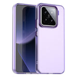 For-Xiaomi-15-Candy-PC-Hybrid-TPU-Shockproof-Phone-Case(Purple)
