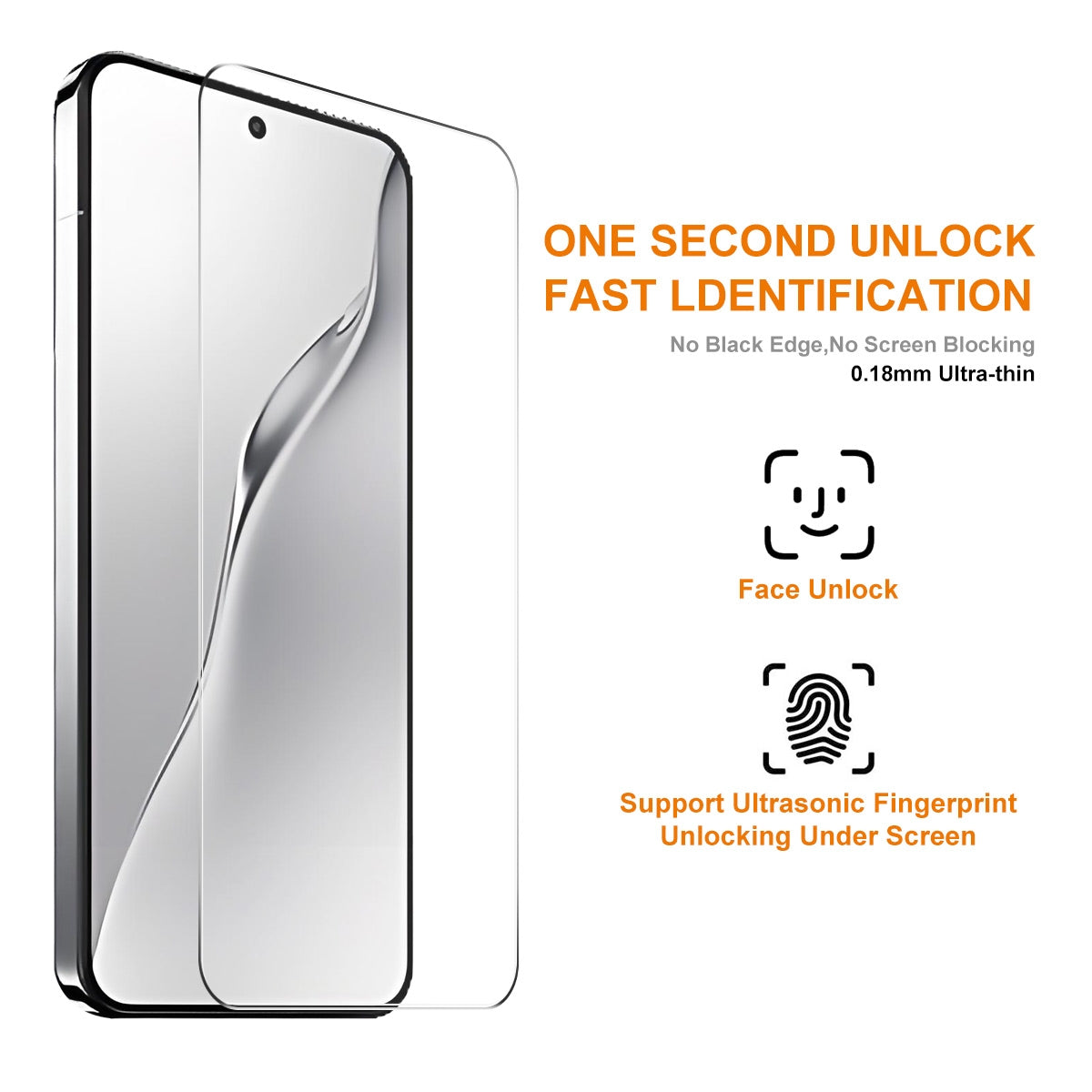 For-Xiaomi-15-ENKAY-0.18mm-High-Aluminum-silicon-Tempered-Glass-Film,-Support-Ultrasonic-Fingerprint-Unclock