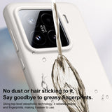 For-Xiaomi-15-Liquid-Silicone-Skin-friendly-Shockproof-Phone-Case(Blue)