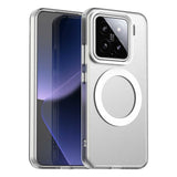 For-Xiaomi-15-Candy-Magsafe-PC-Hybrid-TPU-Phone-Case(White)
