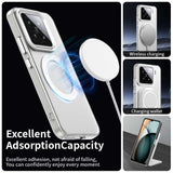For-Xiaomi-15-Candy-Magsafe-PC-Hybrid-TPU-Phone-Case(White)