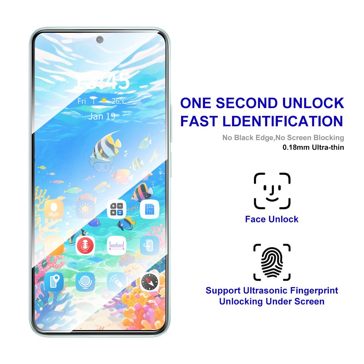 For-Xiaomi-15-ENKAY-Easy-Install-0.18mm-High-Alumina-Silicon-Full-Glass-Film,-Support-Ultrasonic-Unlock