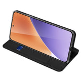 For-Xiaomi-15-DUX-DUCIS-Skin-Pro-Series-Flip-Leather-Phone-Case(Black)