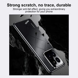 For-Xiaomi-15-Pro-Plain-Leather-PC-Phone-Case(Black)