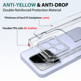 For-Xiaomi-15-Scratchproof-Acrylic-TPU-Phone-Case(Transparent)