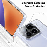 For-Xiaomi-15-Scratchproof-Acrylic-TPU-Phone-Case(Transparent)