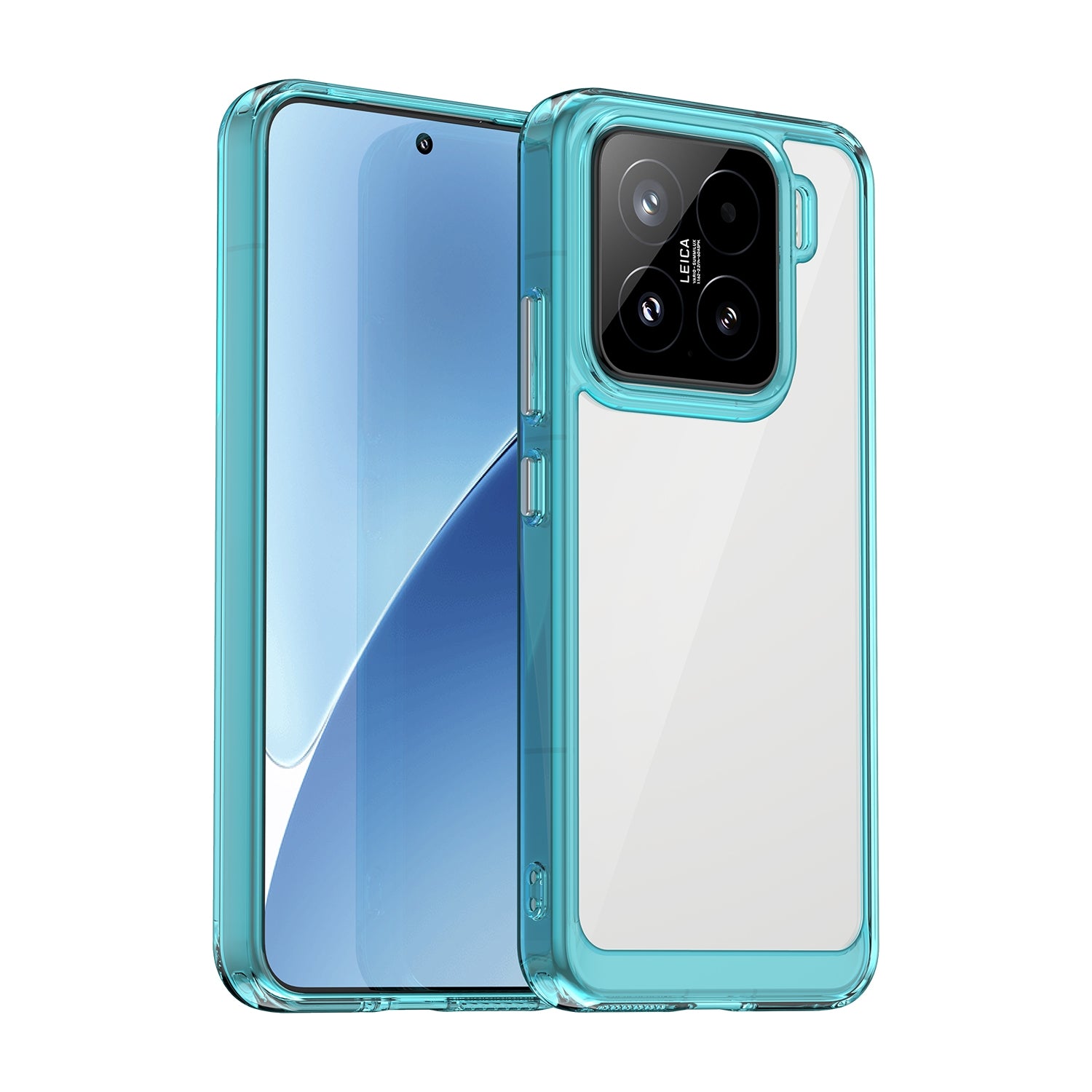 Hybrid-TPU-Case-for-Xiaomi-15-Transparent-Blue