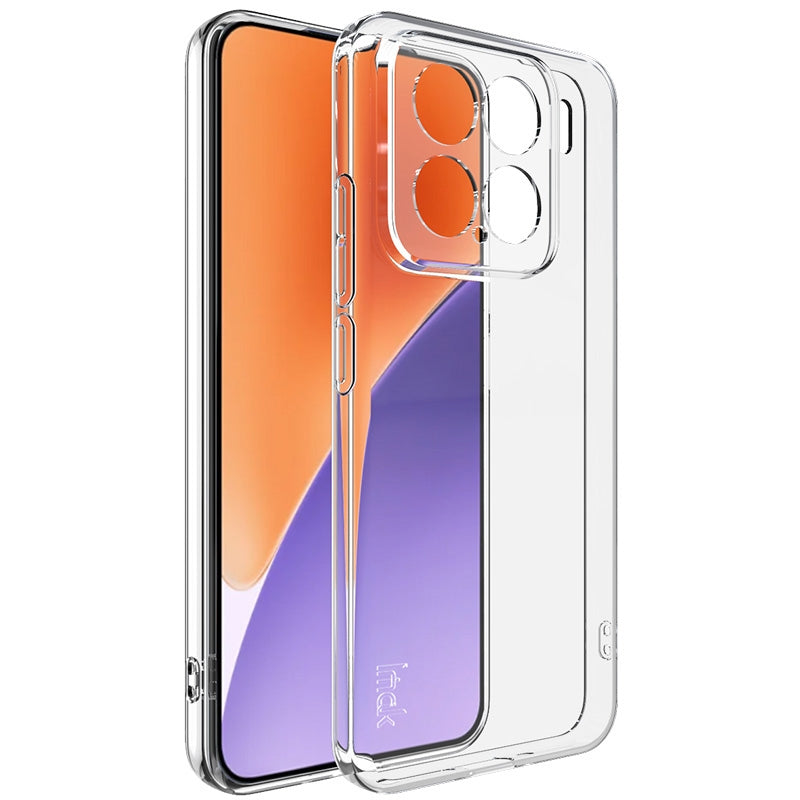 For-Xiaomi-15-imak-UX-5-Series-Super-Slim-Transparent-Shockproof-TPU-Protective-Case(Transparent)