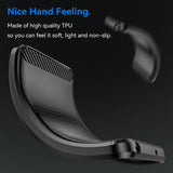 For-Xiaomi-15-Carbon-Fiber-Brushed-Texture-TPU-Phone-Case(Black)