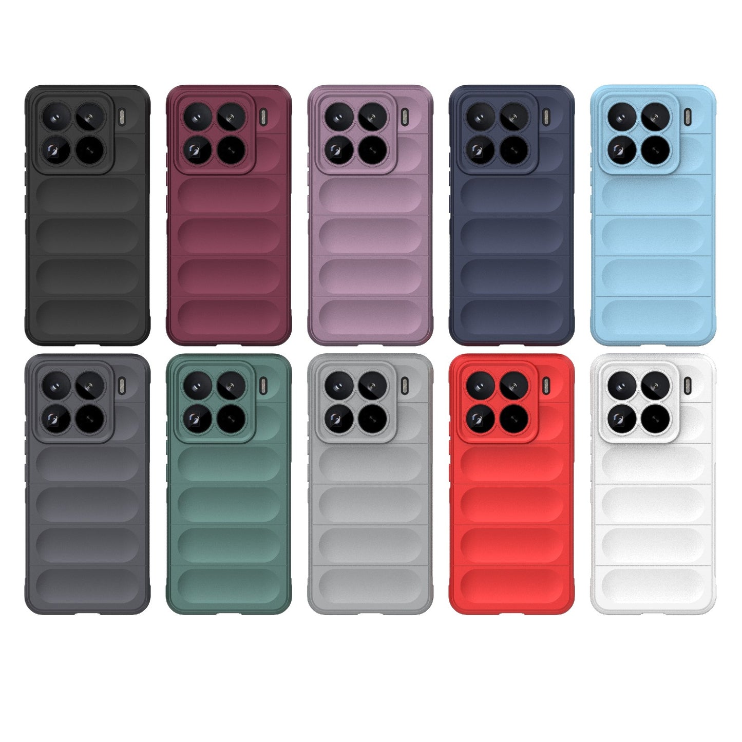For-Xiaomi-15-Pro-5G-Magic-Shield-TPU-+-Flannel-Phone-Case(Black)