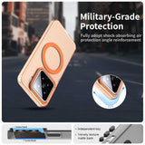 For-Xiaomi-15-Candy-Magsafe-PC-Hybrid-TPU-Phone-Case(Orange)