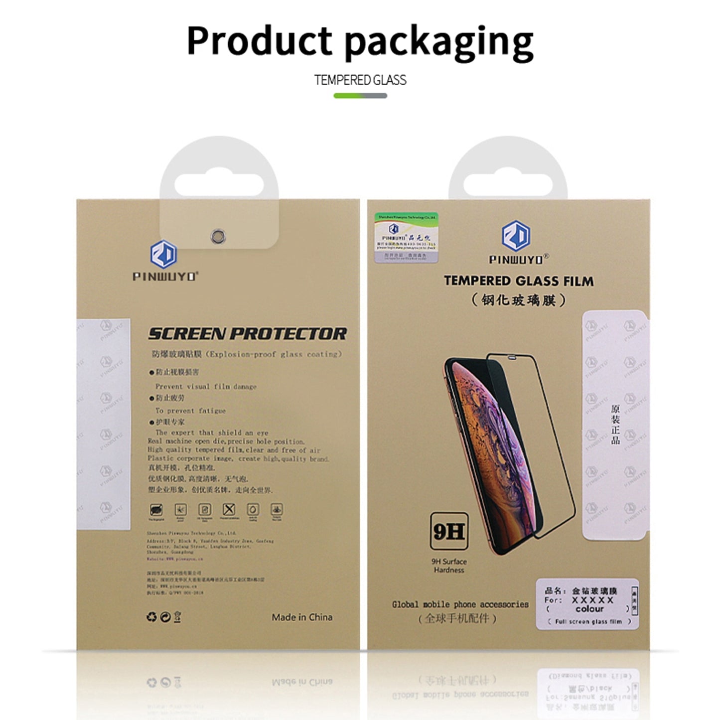 For-Xiaomi-15-PINWUYO-9H-2.5D-Full-Screen-Tempered-Glass-Film(Black)