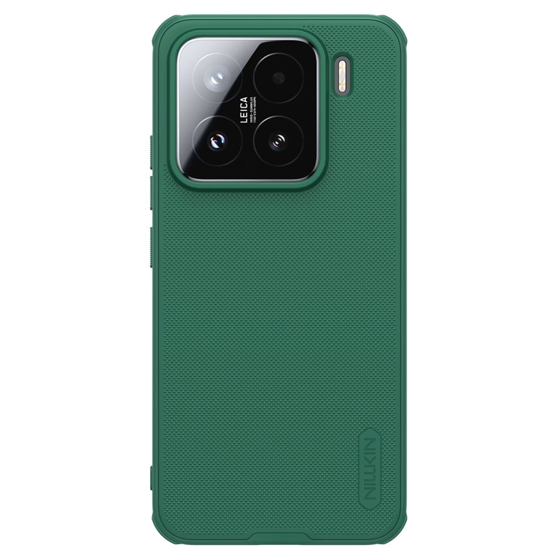 For-Xiaomi-15-NILLKIN-Frosted-Shield-Pro-Magnetic-Phone-Case(Green)