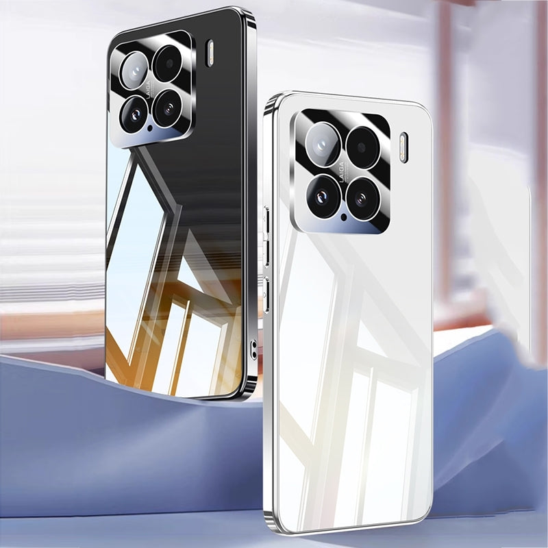 For-Xiaomi-15-Pro-Electroplating-Ice-Crystal-Airbag-Full-Coverage-Shockproof-Phone-Case(Black)