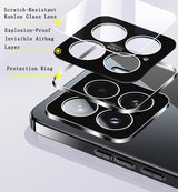 For-Xiaomi-15-Pro-Electroplating-Ice-Crystal-Airbag-Full-Coverage-Shockproof-Phone-Case(Black)