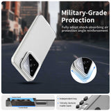 For-Xiaomi-15-Pro-Candy-PC-Hybrid-TPU-Shockproof-Phone-Case(White)