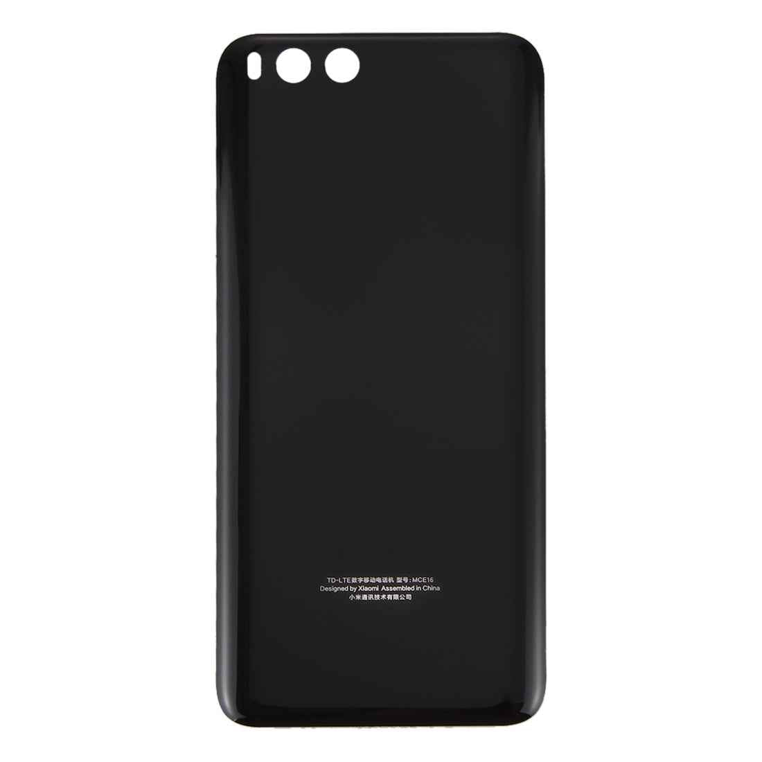 For-Xiaomi-Mi-6-Glass-Battery-Back-Cover(Black)