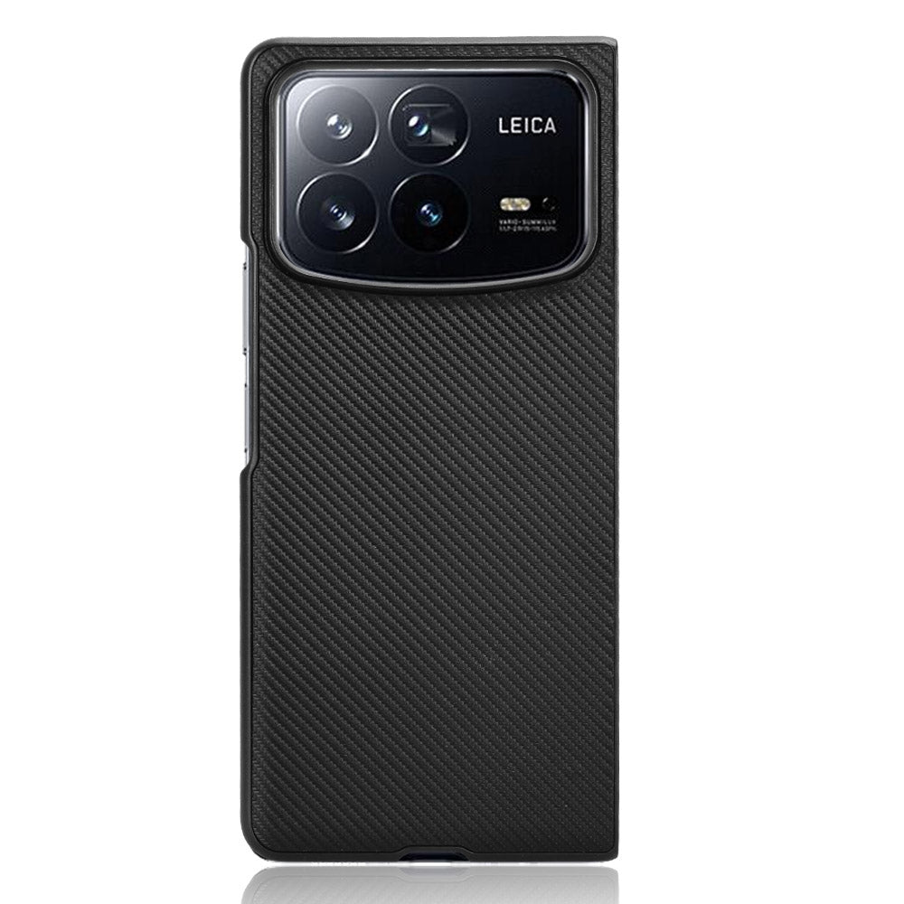 For-Xiaomi-Mix-Fold-4-PU-Leather-PC-Phone-Case(Black)