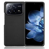 For-Xiaomi-Mix-Fold-4-PU-Leather-PC-Phone-Case(Black)