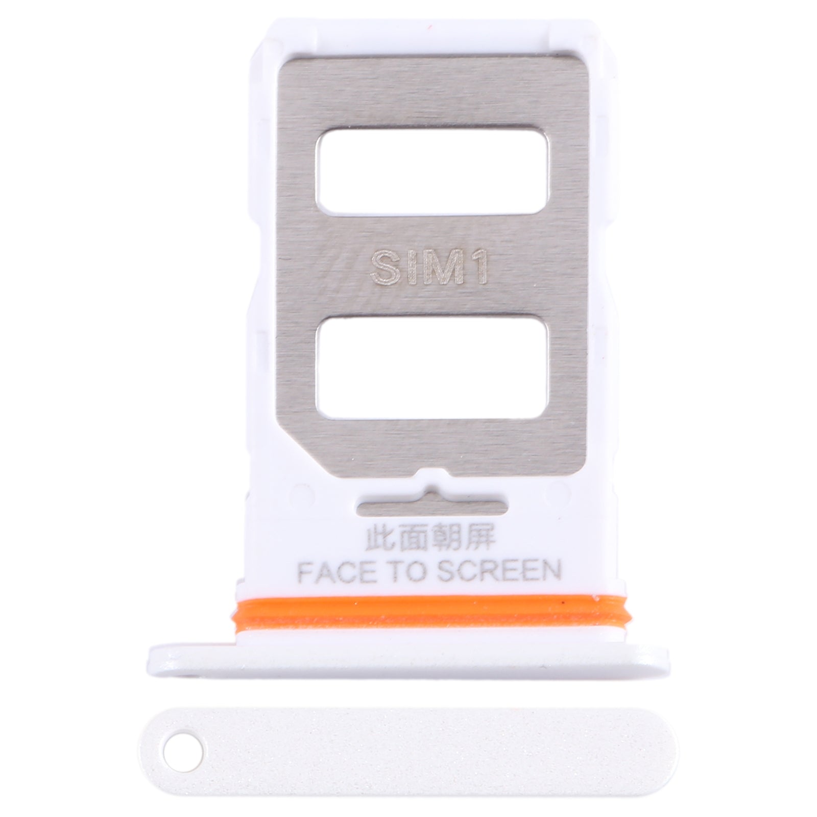 For-Xiaomi-Note-13-Pro-SIM-Card-Tray-+-SIM-Card-Tray-(White)