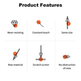 For-Xiaomi-Pad-6-/-6-Pro-Tablet-Stylus-Replacement-Tip-Nib,-Spec:-Needle-White