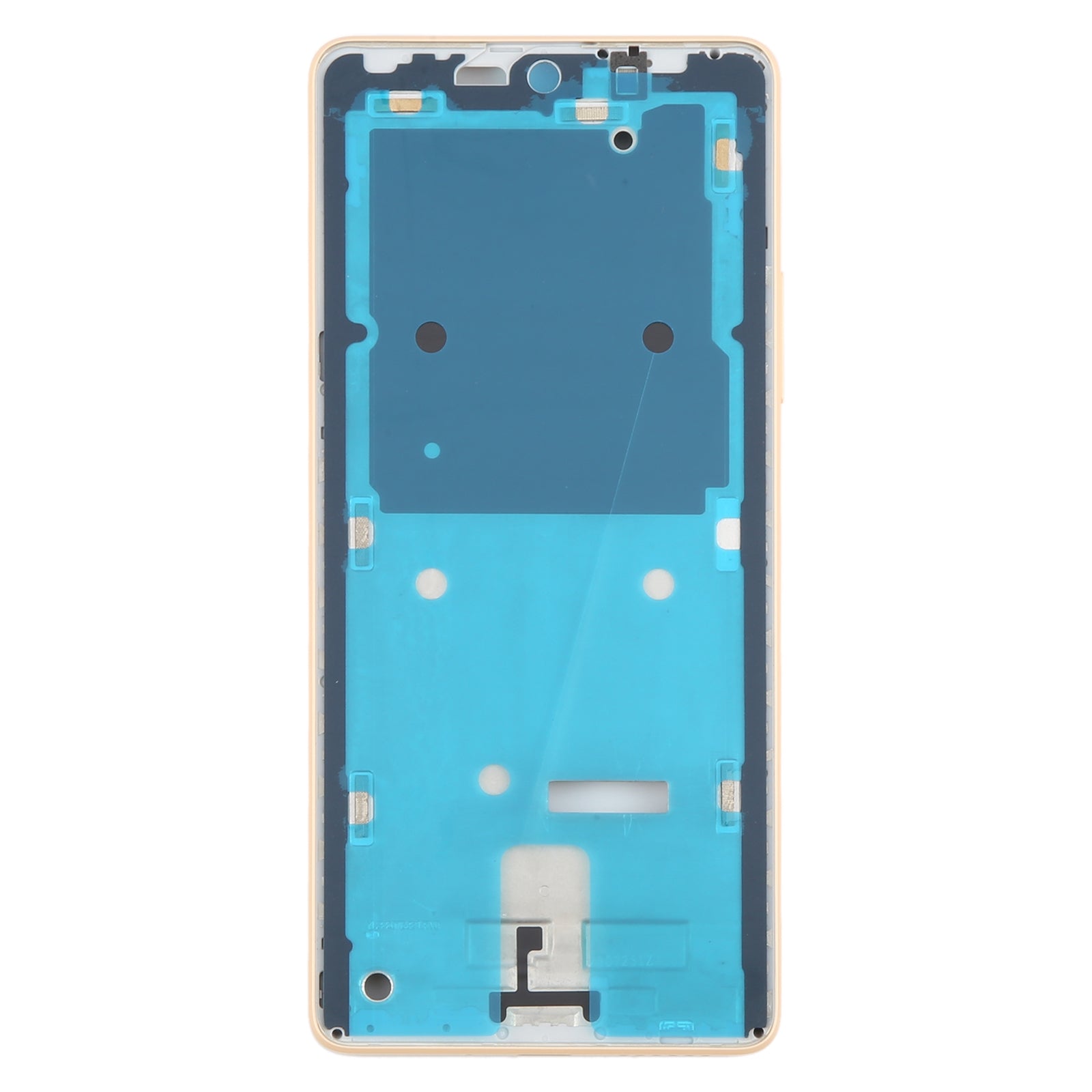 For-Xiaomi-Poco-X6-Neo-Original-Middle-Frame-Bezel-Plate-(Orange)