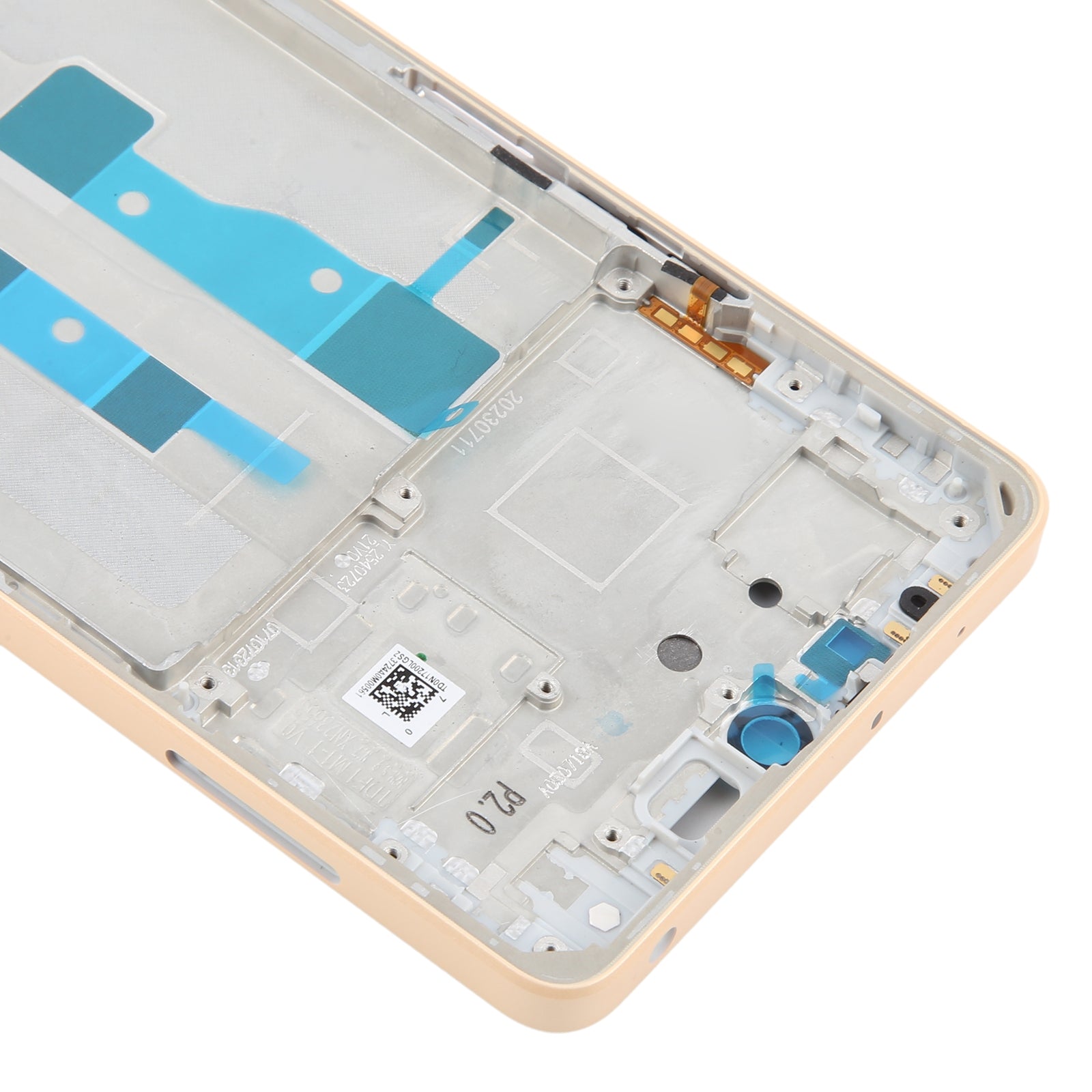 For-Xiaomi-Poco-X6-Neo-Original-Middle-Frame-Bezel-Plate-(Orange)