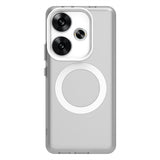 For-Xiaomi-Poco-F6-5G-Candy-Magsafe-PC-Hybrid-TPU-Phone-Case(White)