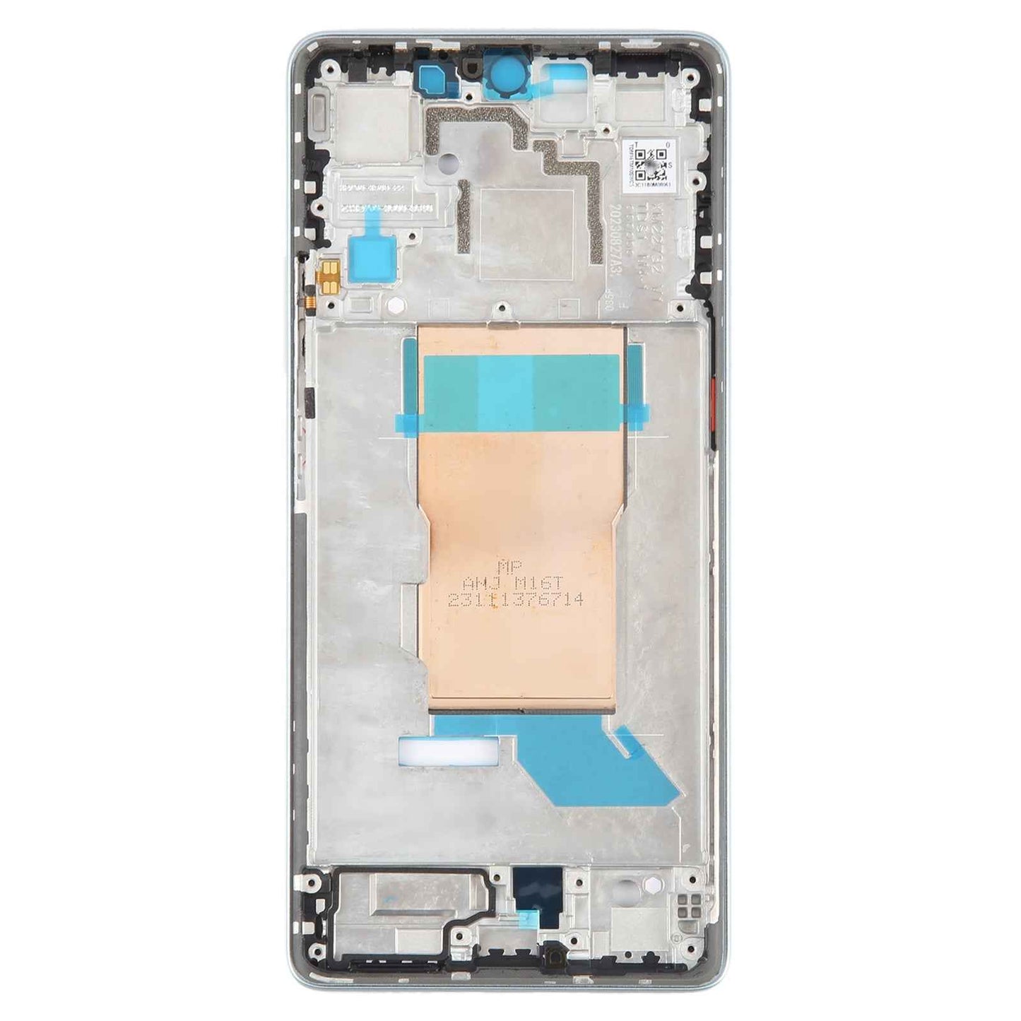 For-Xiaomi-Poco-F5-Original-Front-Housing-LCD-Frame-Bezel-Plate-(Blue)