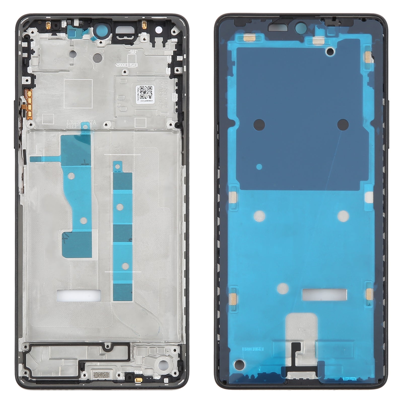For-Xiaomi-Poco-X6-Neo-Original-Middle-Frame-Bezel-Plate-(Black)