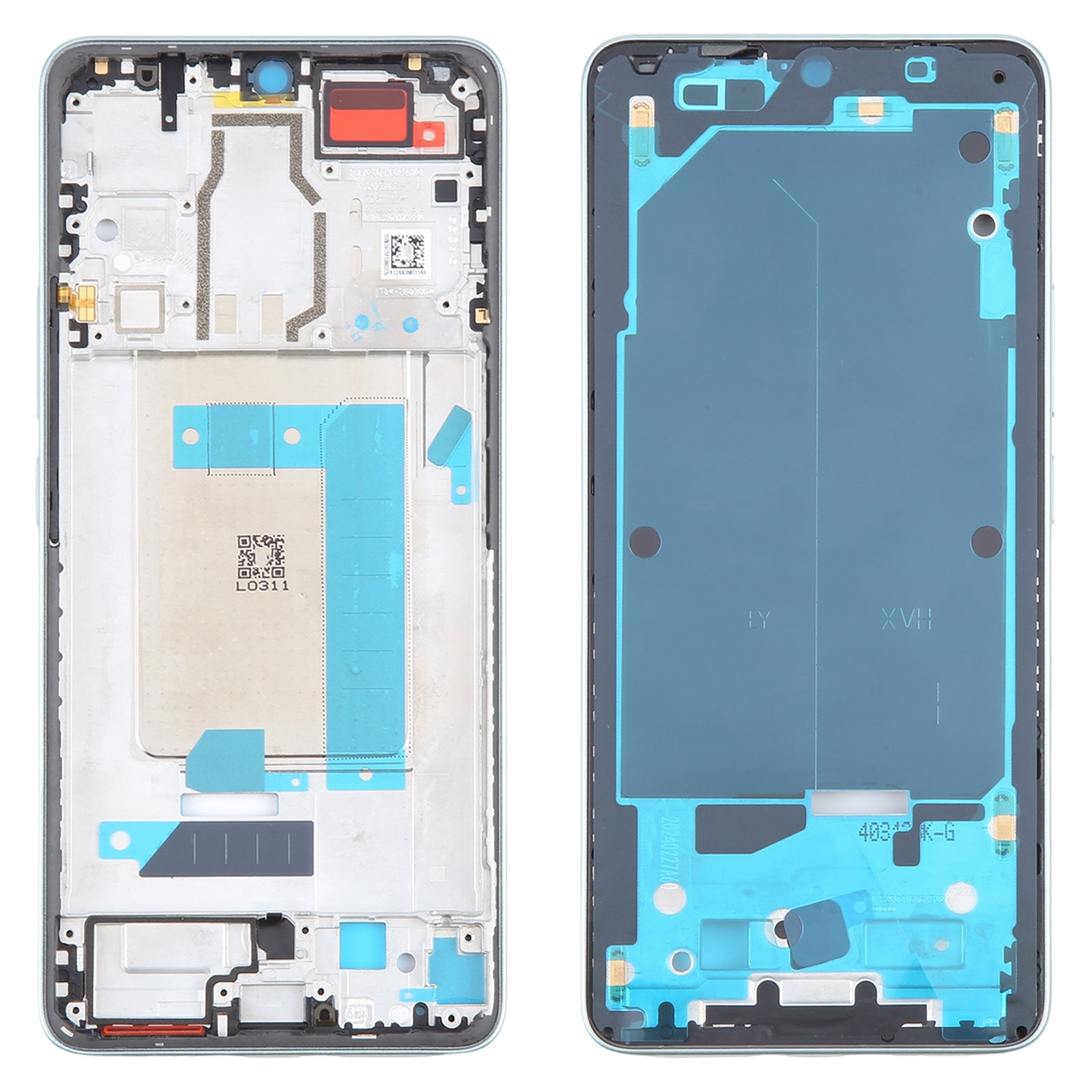For-Xiaomi-Poco-F6-Original-Front-Housing-LCD-Frame-Bezel-Plate-(Green)