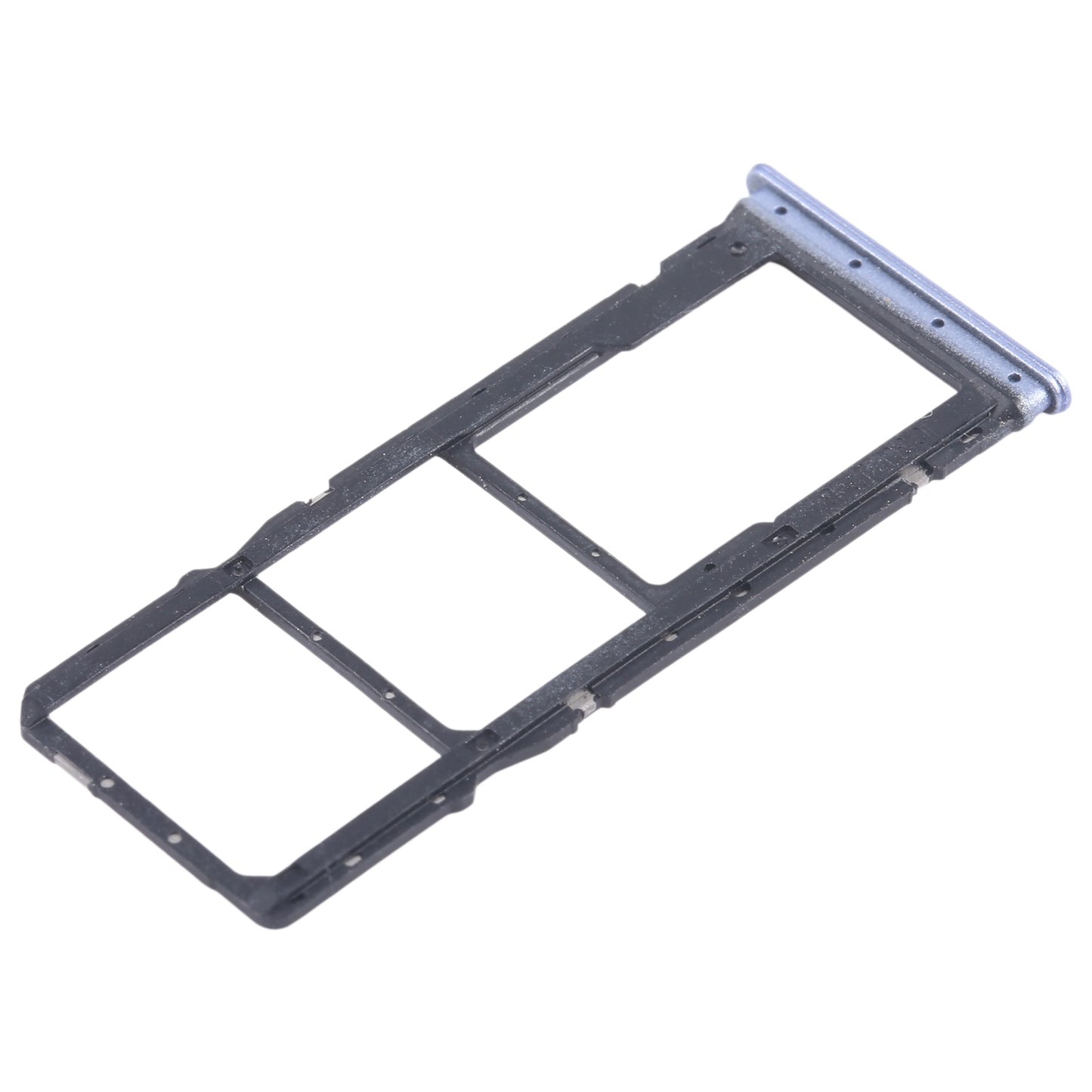 For-Xiaomi-Poco-M6-Original-SIM-Card-Tray-+-SIM-Card-Tray-+-Micro-SD-Card-Tray-(Blue)